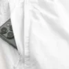 Mittellange Twill-Shorts zum Hineinschlüpfen