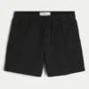 Mittellange Twill-Shorts zum Hineinschlüpfen