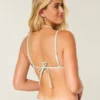 Over-the-Shoulder-Bikini-Oberteil mit Perlenverzierung