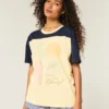 Oversized-T-Shirt mit Brasilien-Motiv
