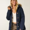 Parka mit Kunstfellfutter