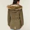 Parka mit Kunstfellfutter