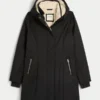 Parka mit Kunstfellfutter
