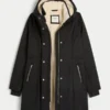 Parka mit Kunstfellfutter