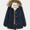 Parka mit Kunstfellfutter