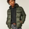Pufferjacke mit Kapuze