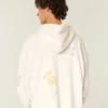 Rectangle Fit Los Angeles Graphic Zip-Up Hoodie
