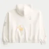 Rectangle Fit Los Angeles Graphic Zip-Up Hoodie