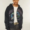 Rectangle Fit Someday Tomorrow Grafik-Zip-Hoodie