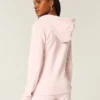 Schmal geschnittener Hoodie mit Grafikprint der Sportabteilung und Reißverschluss