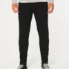 Schwarze, farbechte Athletic Skinny Jeans