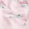 Seersucker-Volley-Badehose, mittellang