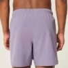 Seersucker-Volley-Badehose, mittellang
