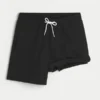 Seersucker-Volley-Badehose, mittellang