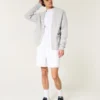 Shorts aus Leinenmischung, mittellang, zum Hineinschlüpfen