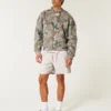 Shorts aus Leinenmischung, mittellang, zum Hineinschlüpfen
