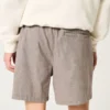 Shorts aus Leinenmischung, mittellang, zum Hineinschlüpfen