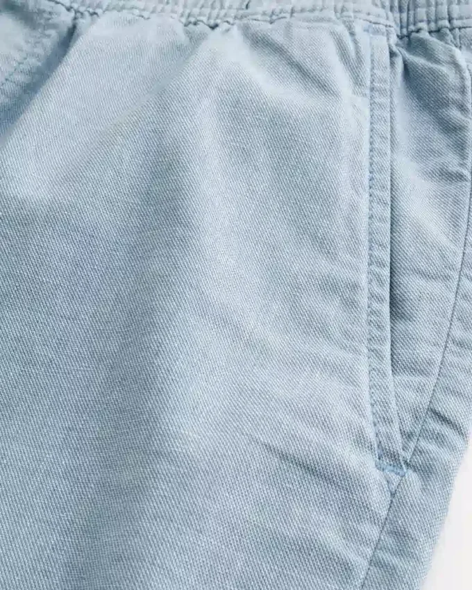 Shorts aus Leinenmischung, mittellang, zum Hineinschlüpfen
