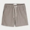 Shorts aus Leinenmischung, mittellang, zum Hineinschlüpfen