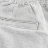 Shorts aus Leinenmischung, mittellang, zum Hineinschlüpfen