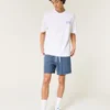 Shorts aus Leinenmischung zum Hineinschlüpfen