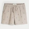 Shorts mit Hummermuster, mittellang, zum Hineinschlüpfen