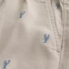 Shorts mit Hummermuster, mittellang, zum Hineinschlüpfen