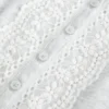 Spitzen-Detail-Peplum-Top