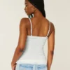 Spitzenbesetztes Layering-Top
