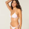 Spring Break Neckholder-Triangel-Bikini-Oberteil