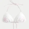 Spring Break Neckholder-Triangel-Bikini-Oberteil