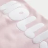 Sweathose mit Logo-Grafik und weitem Bein