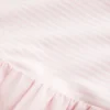 Trägerloses Minikleid aus Strickgewebe mit tiefem Taillenbund
