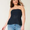 Tube-Top im Häkelstil