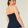Tube-Top im Häkelstil