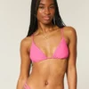 Verziertes Triangel-Bikini-Oberteil