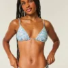 Verziertes Triangel-Bikini-Oberteil