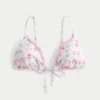 Verziertes Triangel-Bikini-Oberteil