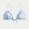 Verziertes Triangel-Bikini-Oberteil