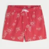 Volley-Badehose mit Stickerei, mittellang