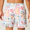 Volleyball-Badehose, mittellang