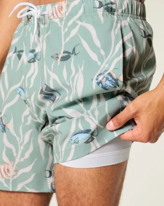 Volleyball-Badehose, mittellang