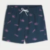 Volleyball-Badehose, mittellang