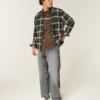 Washed Grey Skater Baggy Jeans