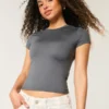 Weiches, nahtloses Baby-T-Shirt mit Stretchanteil