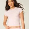 Weiches, nahtloses Baby-T-Shirt mit Stretchanteil