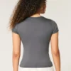 Weiches, nahtloses Baby-T-Shirt mit Stretchanteil